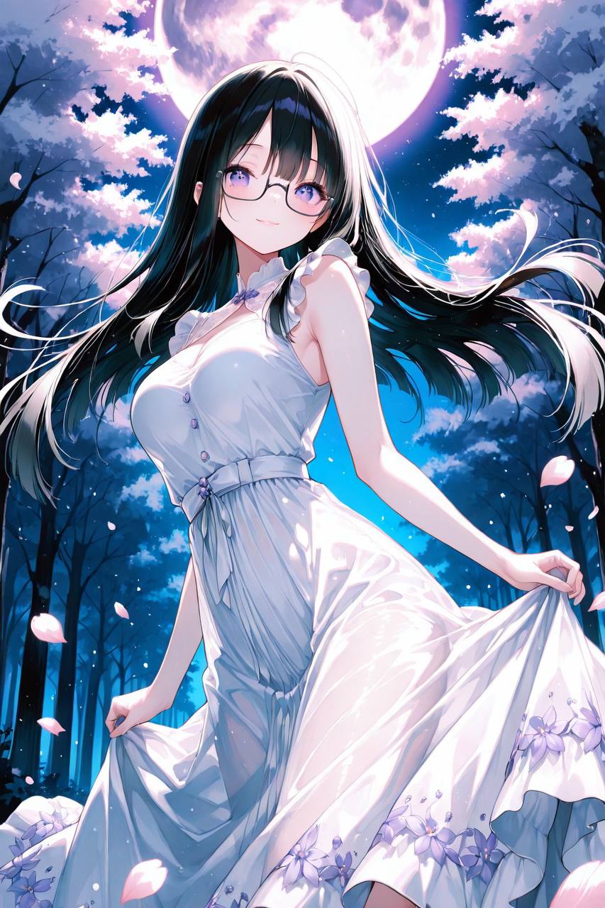 ゆきね月夜ドレス