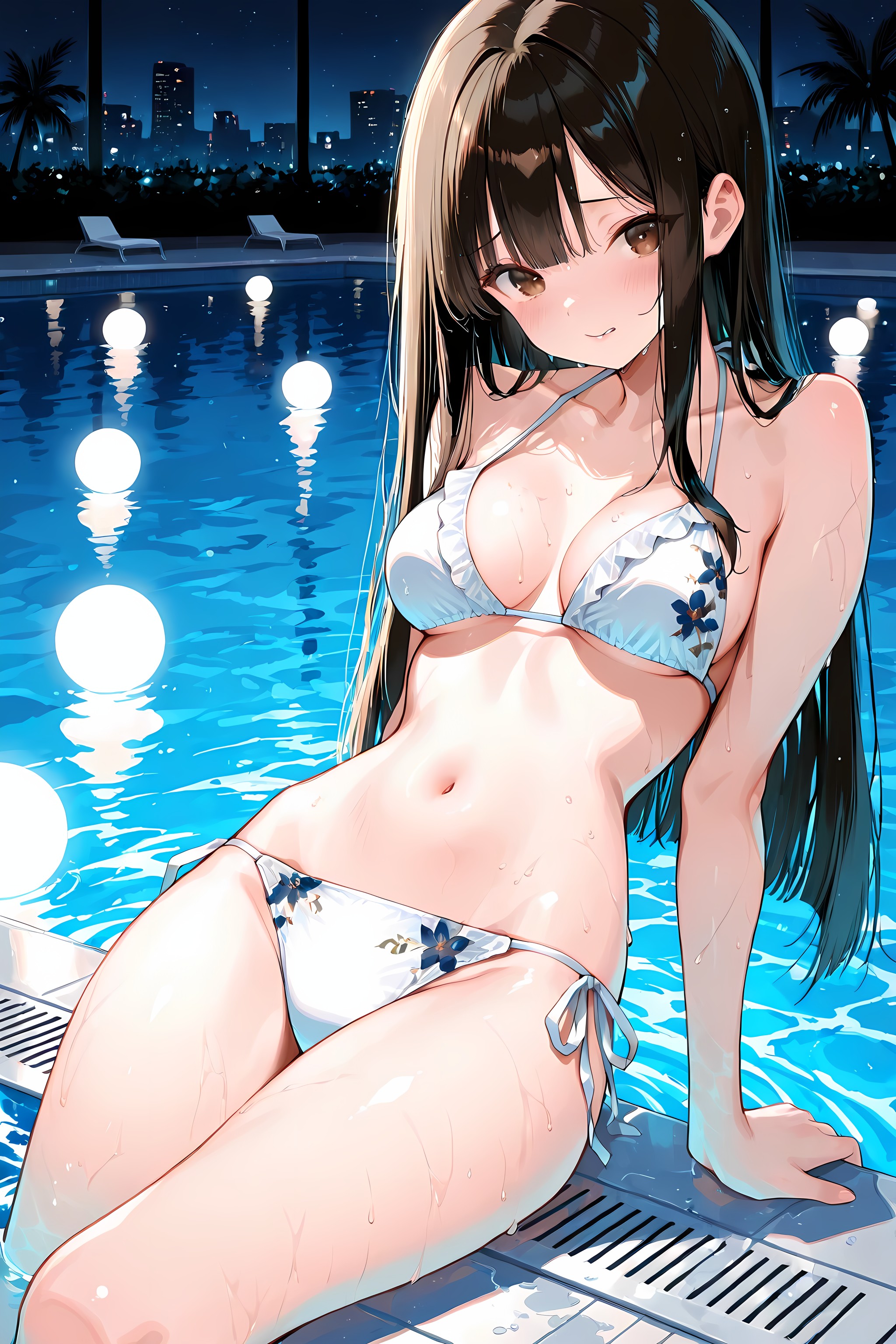 ゆきねビキニ海辺シーン